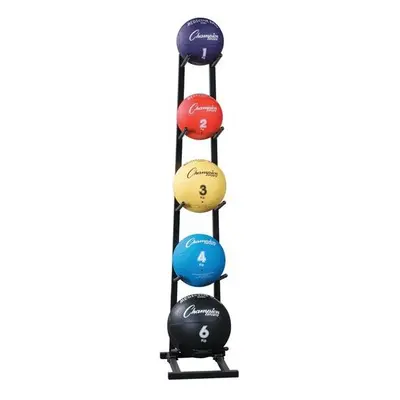 Champion Single Stack Medicine Ball Rack, Black