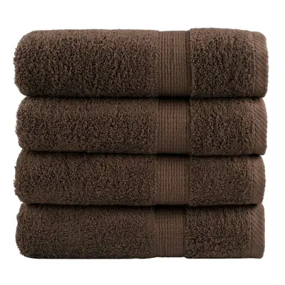 (brown, x cm/ pcs) vidaXL Premium Soap Towels Hand Bath Towel pcs Orange gsm 100% Cotton