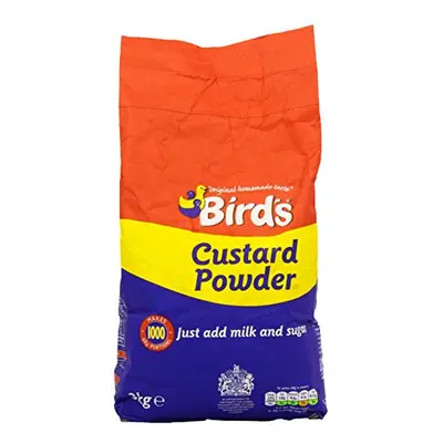 Bird's Original Homemade Taste Instant Custard Powder Dessert Mix, kg (Pack of 1)