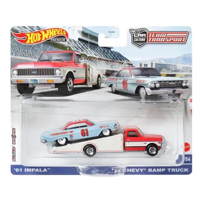 Hot Wheels Team Transport '61 Impala with '72 Chevy Ramp Truck