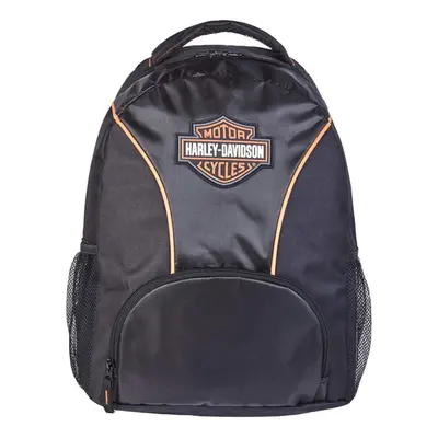 Harley-Davidson Bar & Shield Logo Patch Backpack w/Padded Straps - Bla