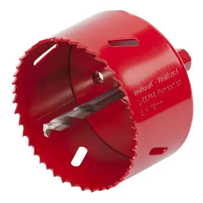 wolfcraft Hole Saw 76mm Bi-Metal Red Drill Accessory Cutter Tool Set Saw Blade