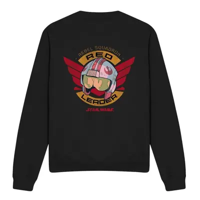 (XL, Black) Star Wars Unisex Adult Red Leader Sweatshirt