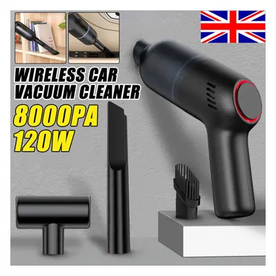 Powerful Car Vacuum Cleaner Wet/Dry Cordless Strong Suction Handheld