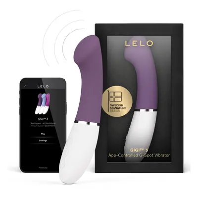 (Plum) LELO GIGI App-Controlled G-Spot Vibrator for Women with Pleasure Settings, Female Vibrato