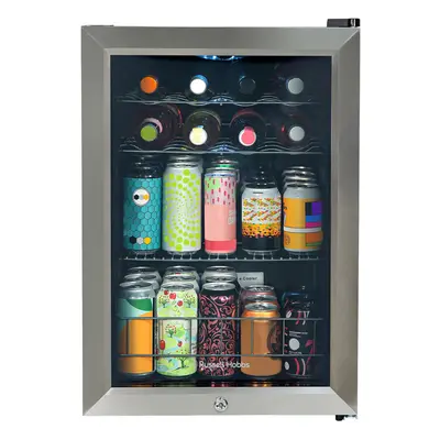 Russell Hobbs Drinks Fridge Wine Cooler 62L Lockable RHGWC4SS-LCK