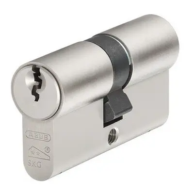 ABUS E60N4550 E60NP Euro Double Cylinder Nickel Pearl 45mm / 50mm