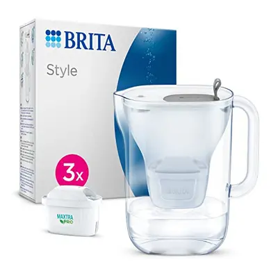 BRITA Style Water Filter Jug Blue (2.4L) Starter Pack incl. 3x MAXTRA PRO All-in-1 cartridge - f