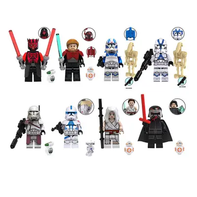 (Style A) Star Wars Minifigures Buliding Blocks Bricks Figures Darth Vader