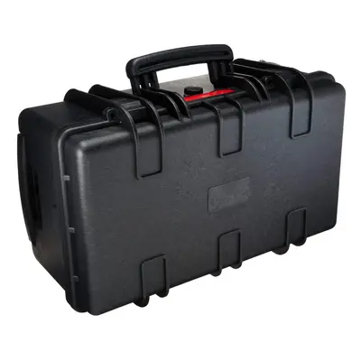 Amazon Basics Large Hard Rolling Camera Case Solid Black 22""L x 14""W x 9.8""H