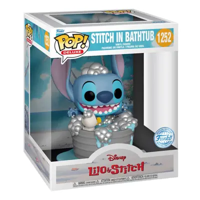 Funko Disney Pop! Deluxe Vinyl Figure Stitch in Bathtub 9cm