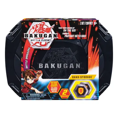 Bakugan Baku-Storage Case (Black) Collectible Action Figures for Ages and Up