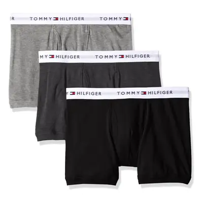 Tommy Hilfiger Men's Underwear Pack Cotton Classics Trunks Grey/Dar