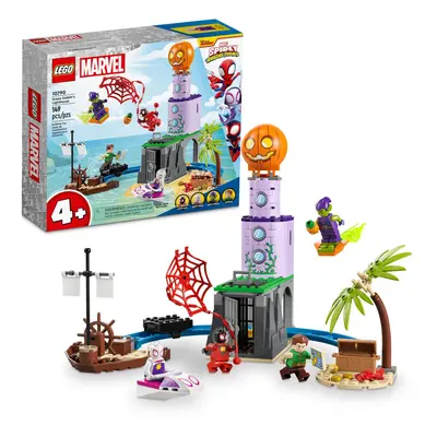 LEGO Marvel Team Spidey at Green Goblin's Lighthouse Toy for Ki