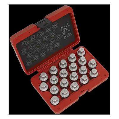 Locking Wheel Nut Key Set 20pc - Vauxhall-C