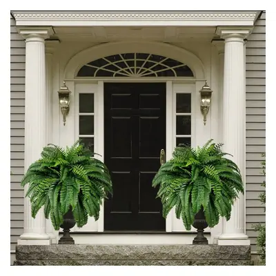 UV Resistant Lifelike 88-Leaf 108cm Artificial Boston Fern Decor