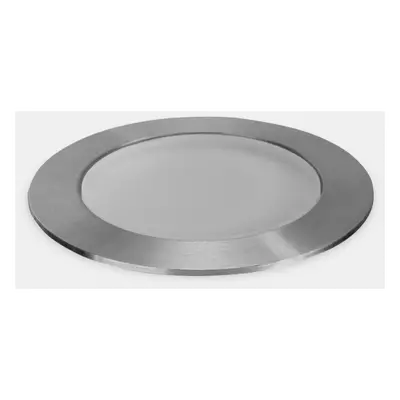 LEDS C4 Rim Outdoor LED Recessed Ground Light Polished IP65/IP67 1W LED Dimmable