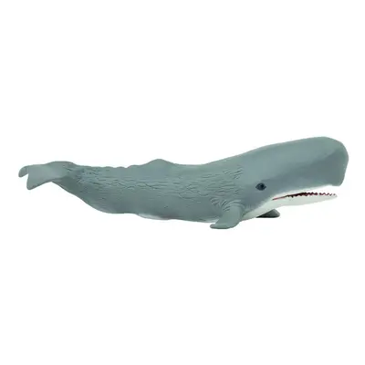 Safari Ltd. Sperm Whale Figurine - Detailed 8.5"" Plastic Model Figure - Fun Educational Play To