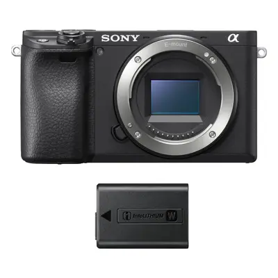 SONY A6400 Body Black + NP-FW50 Battery