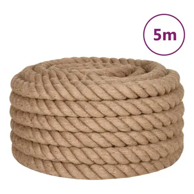 (5 m/ mm) vidaXL Rope 100% Jute Natural Hemp Cord Sisal Rope Multi Purpose Rope Cable