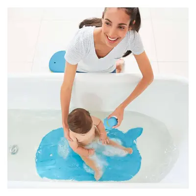 Skip Hop Bath Mat Redesign Blue Baby Anti Non Slip Shower Carpet Bathroom