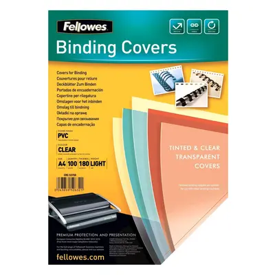 Fellowes PVC Presentation Covers Micron Clear