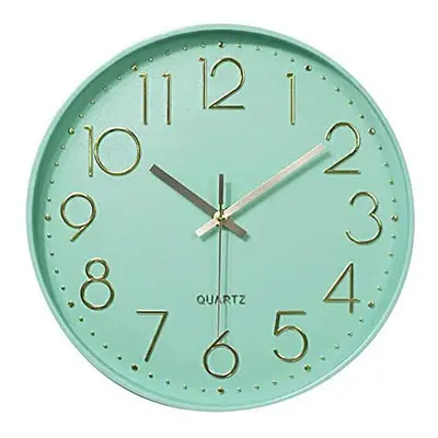 Taodyans Silent Wall Clock In Kitchen Clock Quartz Battery Operated Round Modern Home Decor Cloc