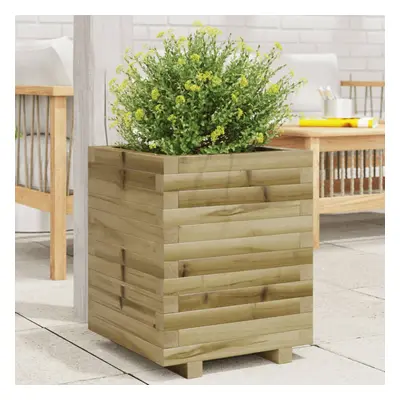 vidaXL Garden Planter 40x40x49.5 cm Impregnated Wood Pine