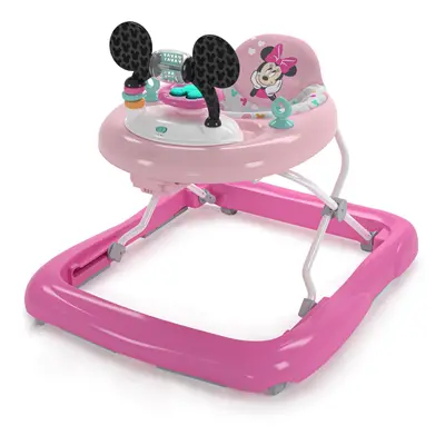 Bright Starts Disney Baby Minnie Mouse Forever Besties 2-in-1 Baby Activity Walker - Easy Fold F