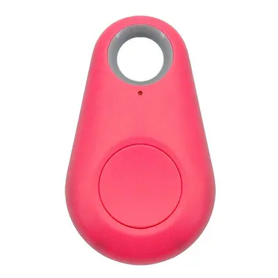 (Red) Pet Smart bluetooth Tracker Mini Anti-Lost Waterproof Locator