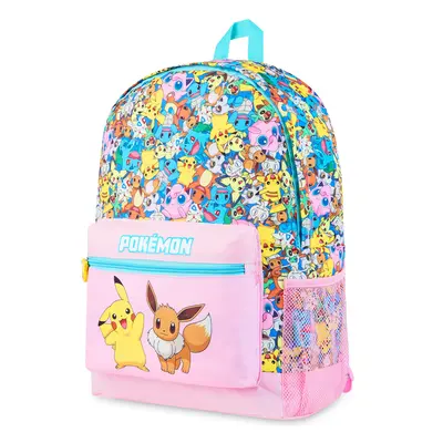 Pokemon Backpacks for Girls and Boys Teenagers Kids Rucksack Pikachu Primary School Bags for Gir