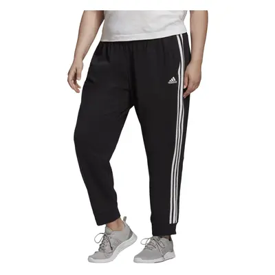 adidas Women's Standard Essentials 3-Stripes Pants Black/White 3X