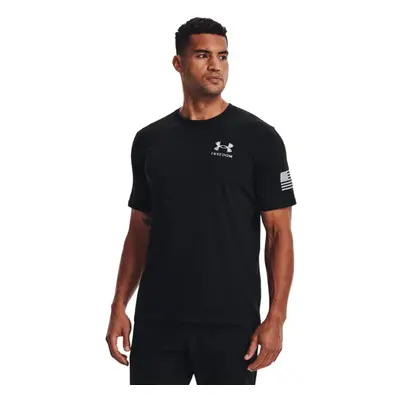 Under Armour Men's Freedom Eagle T-Shirt Black (001)/Royal Blue Larg