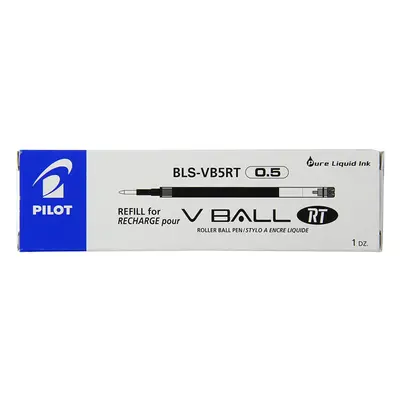 Pilot Refills for Vball Retractable Liquid Ink 0.5 mm (Box of 12) - Blue