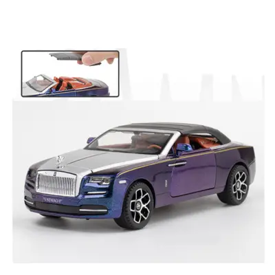 (Purple) 1:24 Rolls Royces Dawn Alloy Luxy Car Model Diecasts Metal Toy Vehicles