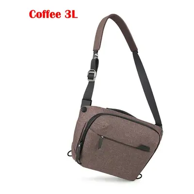 (Coffee L3) Backpack Camera Bag Organizer Backpacks Storage Case Bag for Camera Photo Backpack S