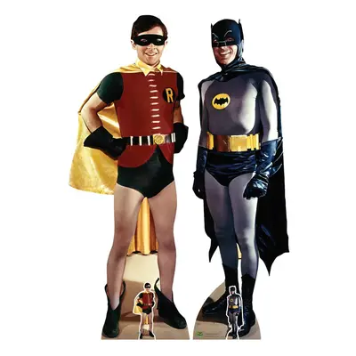 Batman and Robin Lifesize Cardboard Cutout Twin Pack