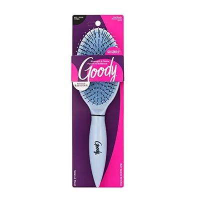 Goody Oval Cushion Brush Infused with Black Castor Oil - Go Gentle