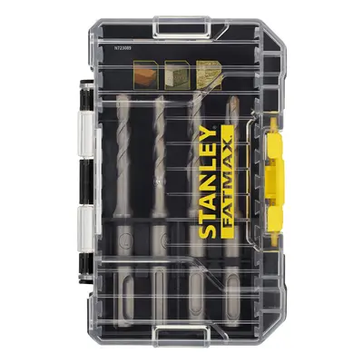 FATMAX Masonry Drill Bit Set SDS-Plus Tips for Concrete Includes a Small ToughCase and Shaker Bo