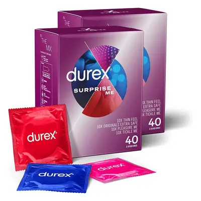 Durex - Surprise Me Condoms Pack x - (80 Condoms)