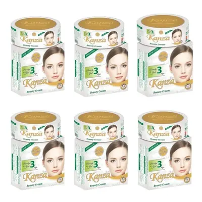 Kanza Beauty Skin Whitening Cream For Shining Skin With A Natural Glow (Pack Of 6)