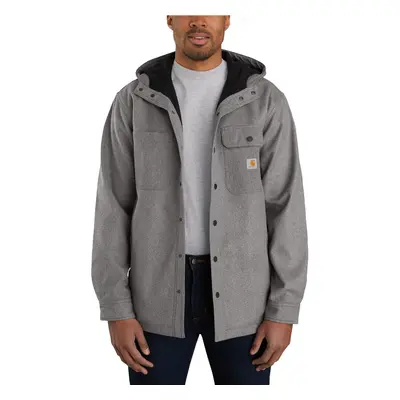 Carhartt mens Rain Defender Relaxed Fit Heavyweight Hooded Jacket Shir