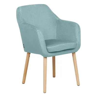 Dining Chair YORKVILLE II Velvet Light Blue