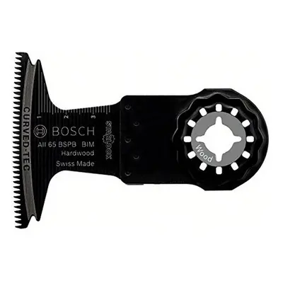 Bosch Professional Plunge Saw Blade Hardwood for Multitool Starlock (1 Piece, AII BSPB), Black