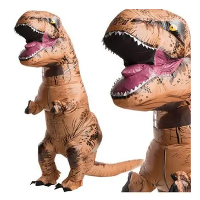 (Inflatable Costume) Adult T-REX Inflatable Dinosaur Costume Cosplay Set