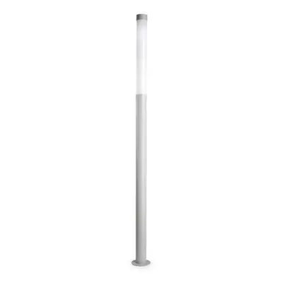 LEDS C4 Lyon Outdoor Module Outdoor LED Bollard Grey, Opal IP65 4000K Dimmable