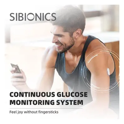 Sibionics Glucometer Blood Glucose Meter 24h Real Time Digital Continuous Glucose Monitoring Tes