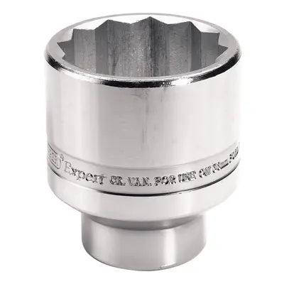 Expert 65 mm 3/4-Inch Square Drive Hub Nut Impact Socket , Blue