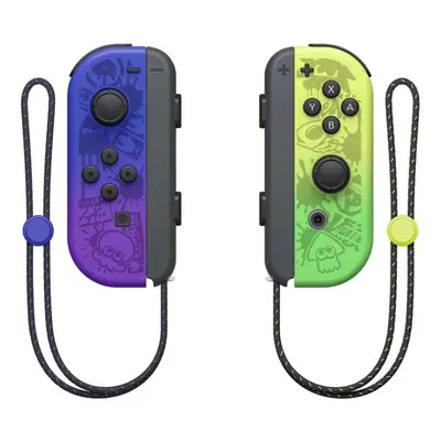 (Splatoon) Wireless Joy Pair Controller Compatible For Switch, OLED, Lite Gamepad Joystick Repla