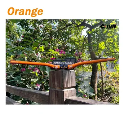 (Orange) ODI Bicycle Handlebar Aluminum Alloy Mountain Bike Handlebar 760mm Ultralight Handle Ba